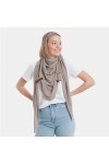 Knit Factory - Lola Châle - Caillou Gris - 190x85 cm