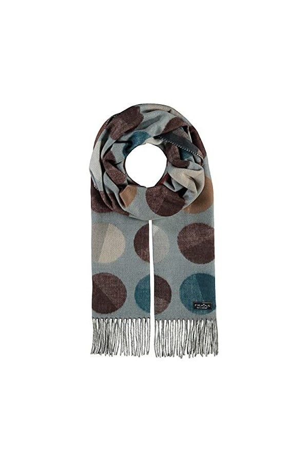 FRAAS Femme Cashmink-foulard avec points XXL - Fabriqué en Allemagne