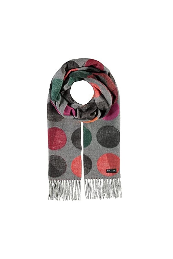 FRAAS Femme Cashmink-foulard avec points XXL - Fabriqué en Allemagne