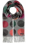 FRAAS Femme Cashmink-foulard avec points XXL - Fabriqué en Allemagne