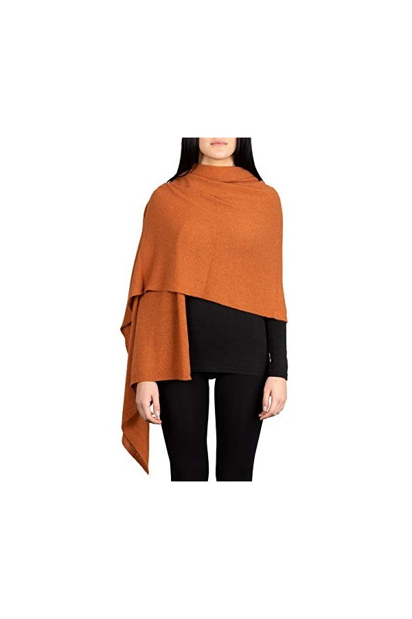 Kemailù - Benny Étole Classique Mixte Cachemire - Femme, Blanc crème., Taille unique