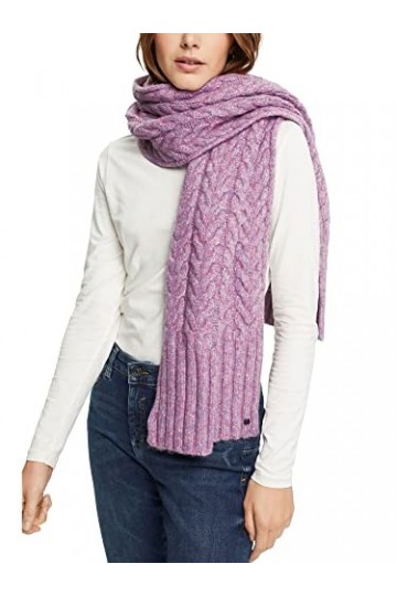 ESPRIT 112ea1q302 Écharpe Tendance, 560/violet, Taille Unique Femme