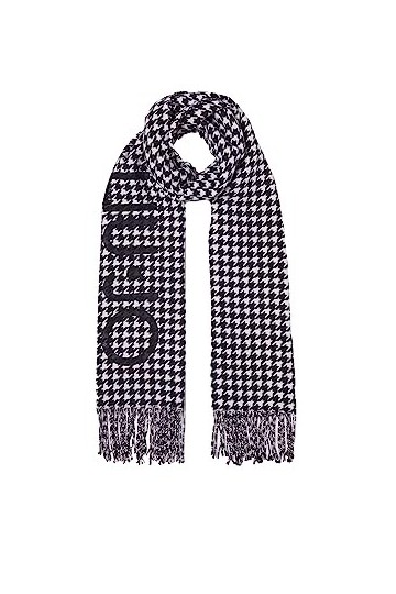 Étole femme Liu Jo 2F3143T0300 BLANC/NOIR, Pied de poule., Taille unique