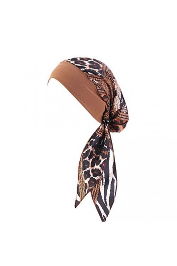 Asudaro Bonnet Chimio, Femmes Élégant Turban Bandeau Élastique Bandana Foulard Wrap Chapeau Musulman Hijab Coiffure Écharpe C