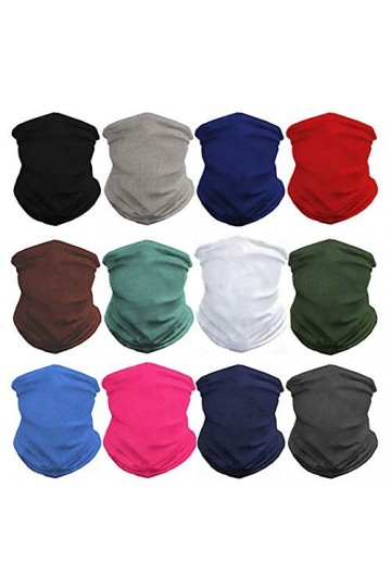 GUIFIER 6 PCS Sports Multifonctionnels en Plein Air Magique Écharpe Camouflage sans Soudure Chapeaux Bandeau Élastique Bandan