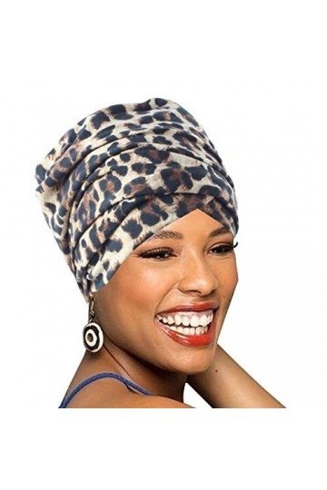 Foulard africain facile à porter, long foulard, turban, châle, cheveux bohème
