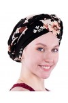Biruil Turban pour chimiothérapie, turban pour cheveux torsadés, style ethnique, bohème - - Taille unique
