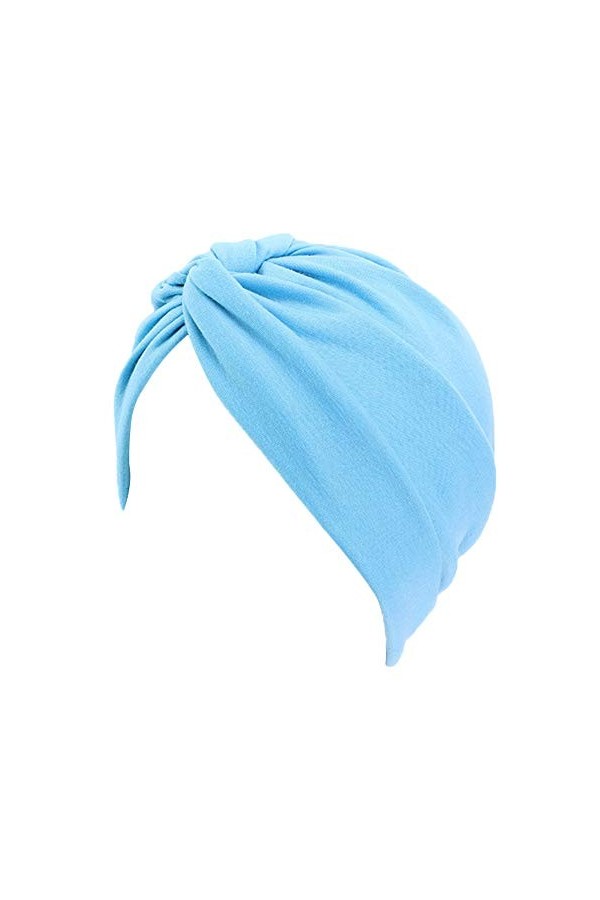 beauty YFJH Chemo Sleep Turban pour la perte de cheveux, Rose uni, Taille unique
