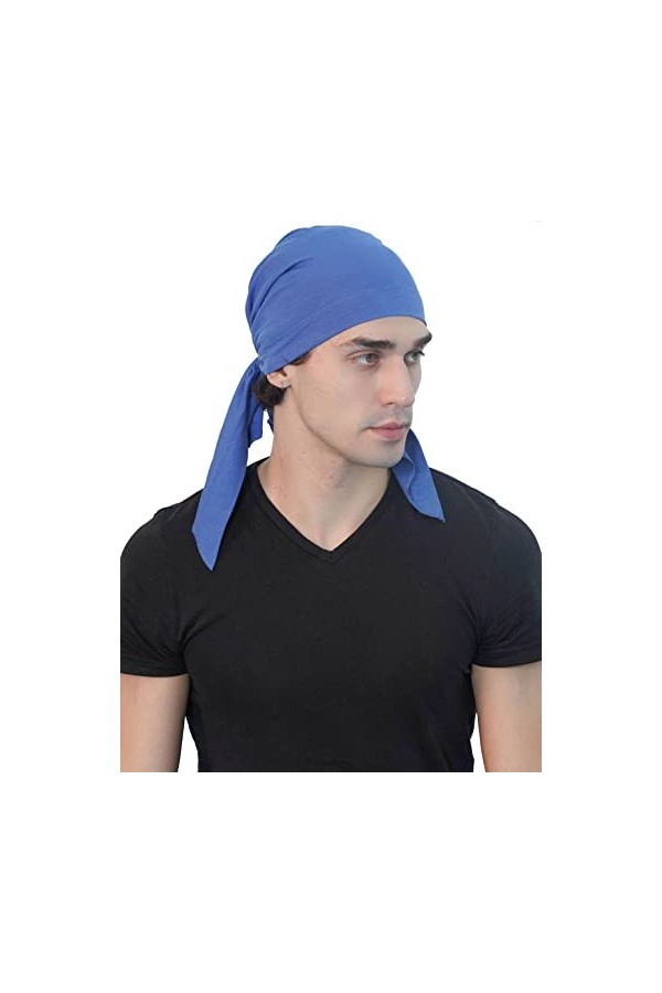 Deresina Bandana simple à nouer pour perte de cheveux, chimio, taupe, taille unique