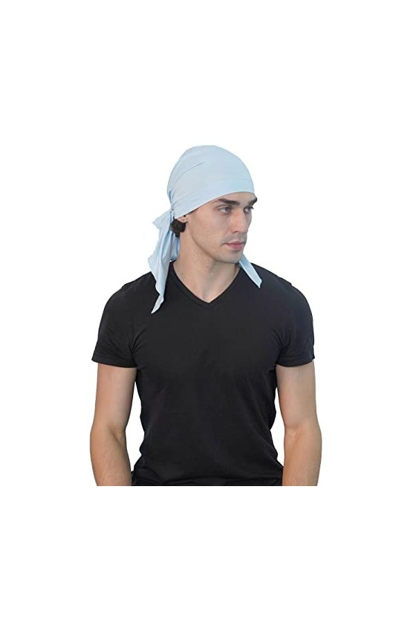 Deresina Bandana simple à nouer pour perte de cheveux, chimio, taupe, taille unique