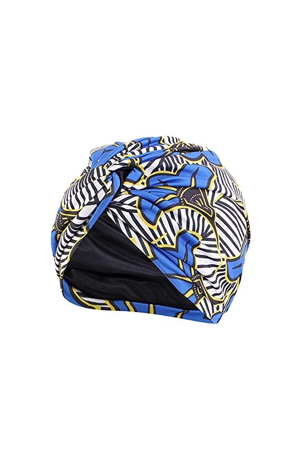 WWricotta Bonnet Turban en Coton - Chimio Turban Casquettes Turban Chimio Coton pour Filles Bonnet Chimio Turban Africain ÉCh