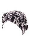 WWricotta Bonnet Turban en Coton - Chimio Turban Casquettes éLastique à Large Bande Bonnet Chimio Turban Africain ÉCharpe De 