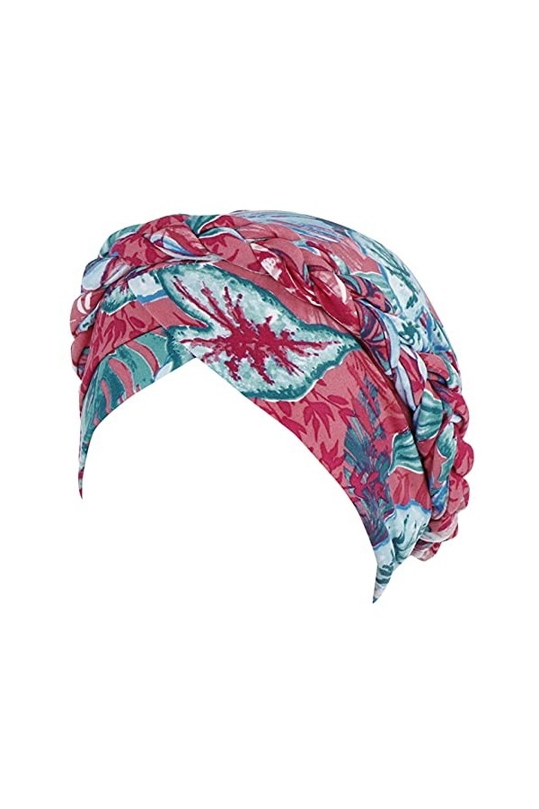 WWricotta Bonnet Turban en Coton - Chimio Turban Casquettes éLastique à Large Bande Bonnet Chimio Turban Africain ÉCharpe De 