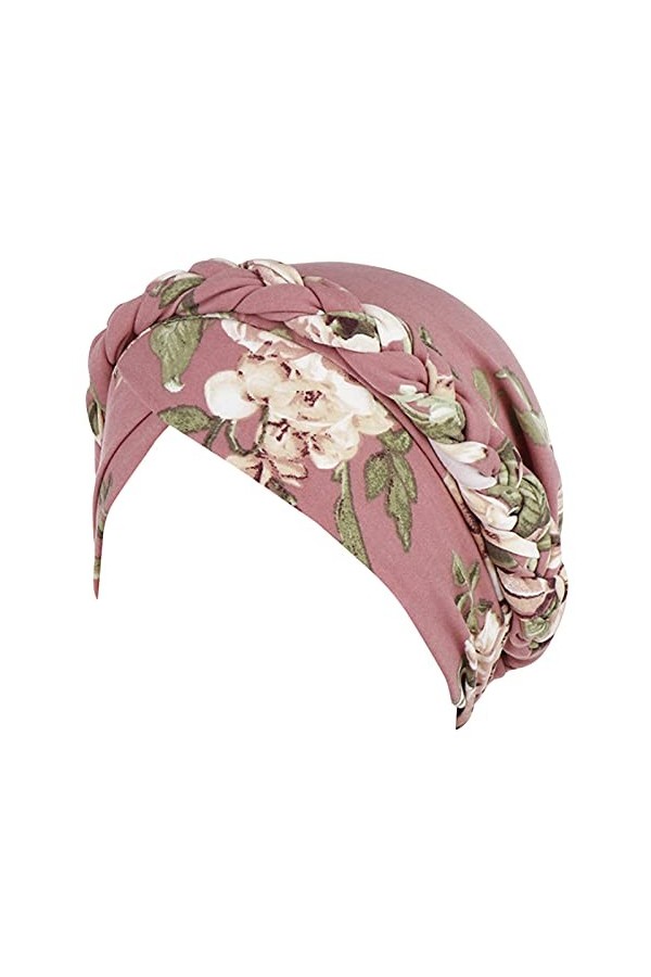 WWricotta Bonnet Turban en Coton - Chimio Turban Casquettes éLastique à Large Bande Bonnet Chimio Turban Africain ÉCharpe De 