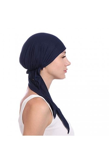 WWricotta Foulard En Bambou Pour Femme - Chimio Turban Casquettes Turban Chimio Coton Pour Filles Bonnet Soie Cheveux Nuit Bo