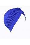 NYFASHION101 Classique turban pour femme. Confortable à porter il est idéal pour la perte de cheveux. MK5016