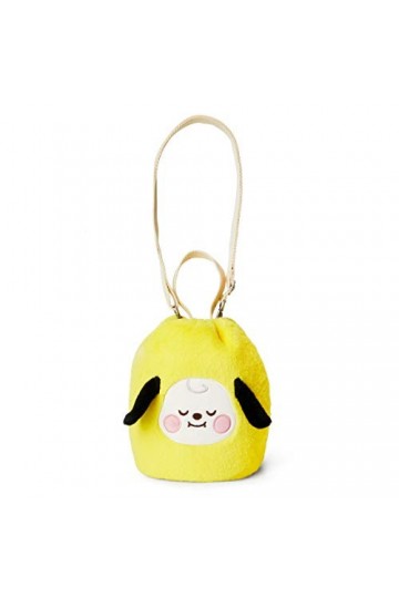 BT21 Dream of Baby Sac à bandoulière en peluche douce pour femme et fille, Chimmy, Taille unique