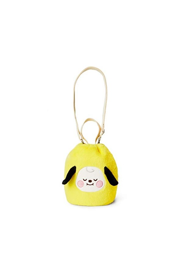 BT21 Dream of Baby Sac à bandoulière en peluche douce pour femme et fille, Chimmy, Taille unique