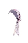 WWricotta Foulard En Bambou Pour Femme - Multifonctionnel éLastique à Large Bande Headwrap Pour Les Femmes Musulmanes Cheveux