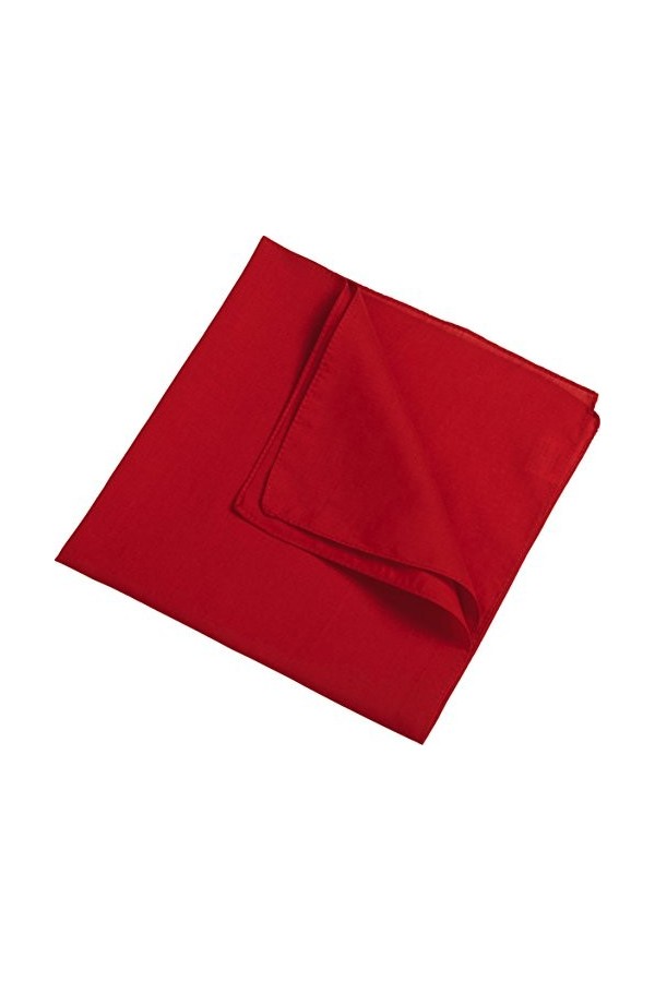 Myrtle Beach Bandana Foulard de tête, MOTARD FOULARD, bandana Pirates, plusieurs couleurs rouge, 1 pièce ? ck