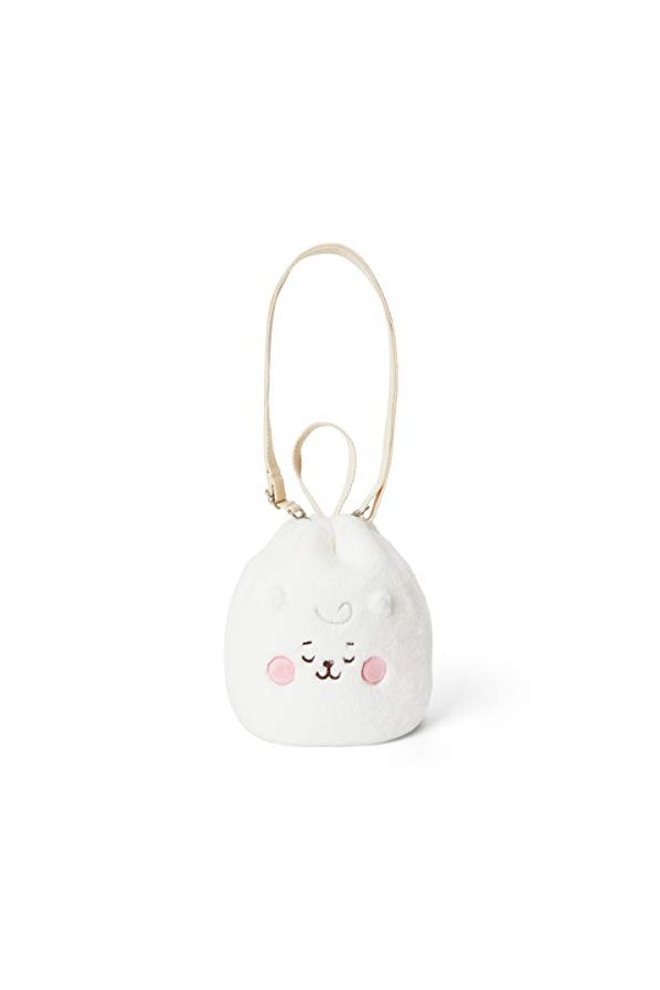 BT21 Dream of Baby Sac à bandoulière en peluche douce pour femme et fille, Chimmy, Taille unique