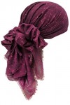 Deresina Headwear Saisonnier Foulards carres Linum Rose 