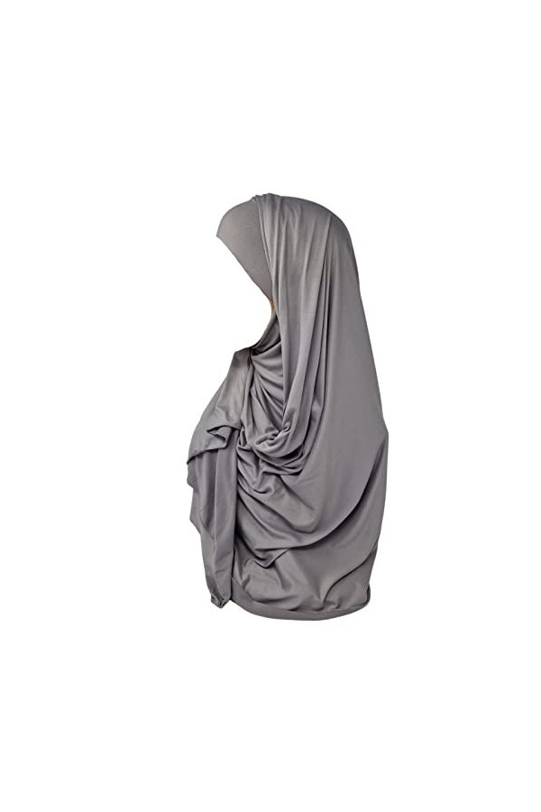 Écharpe hijab en viscose - Marron - Taille Unique