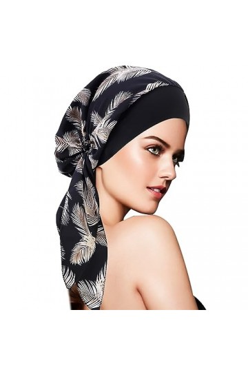 Bandana de Algodón Pañuelos Oncologicos para Quimio Perdida de Cabello Ropa de Dormir -vin safran