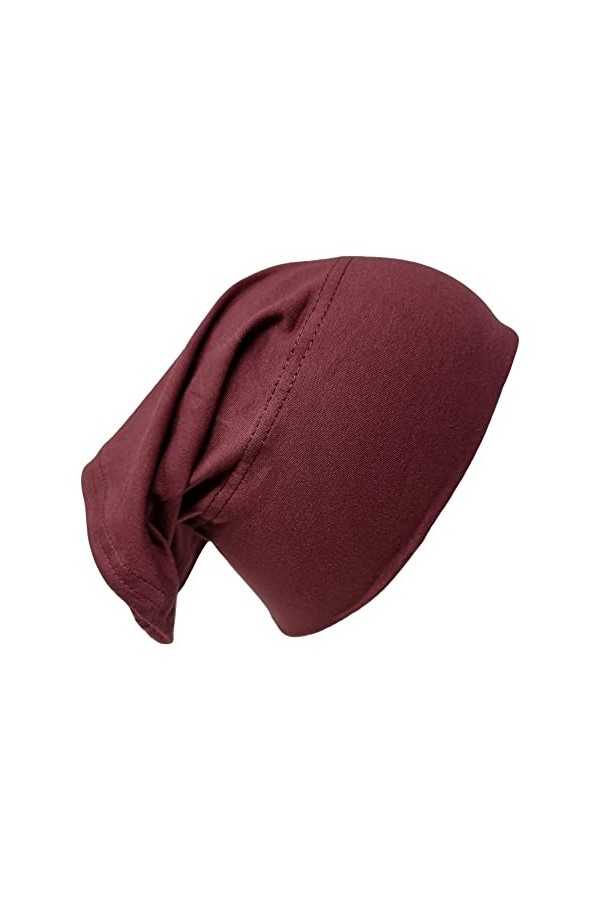 Bonnet tubulaire 100 % coton,Bandana sous le hijab,Bonnet de sommeil sous lécharpe,Turban extensible,Protection contre le ca