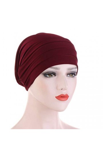Asudaro Femme Bonnet Turban du Sommeil Foulard Indien Couvre-Chef Capuchon de Tête Châle Chapeau Musulman Bande de Cheveux po
