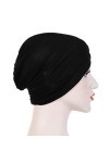HomiMaster Hijab Casquette sous écharpe Noir accessoire hijab Taille unique M