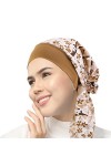 VIAUMBR Bonnet turban foulard bandana couvre-chef, couvre-chef, pour femme, léger, doux, tissu soyeux, 2, 54-68
