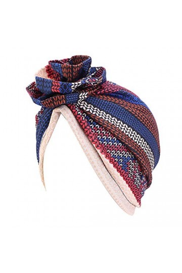 Asudaro Chapeau de chimiothérapie - Turban - Pour femme - Mulima Hijab - Pour la perte de cheveux - Cancer - Chimo - Été - Él