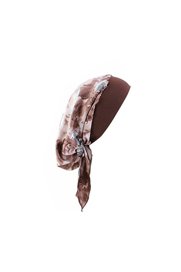 Luminary Bonnet turban en soie synthétique élastique pour cheveux tressés, 14, taille unique