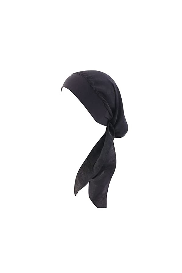 Luminary Bonnet turban en soie synthétique élastique pour cheveux tressés, 14, taille unique