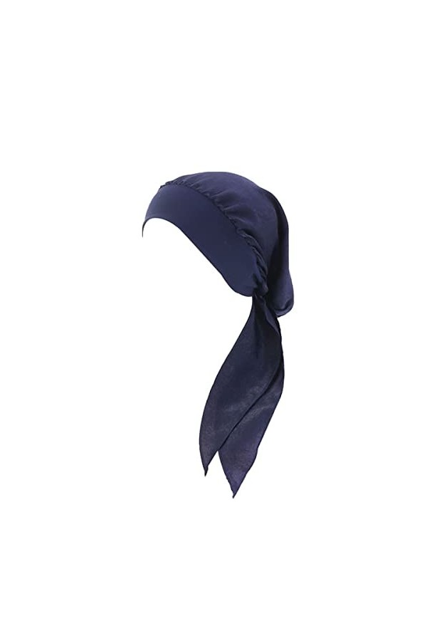 Luminary Bonnet turban en soie synthétique élastique pour cheveux tressés, 14, taille unique