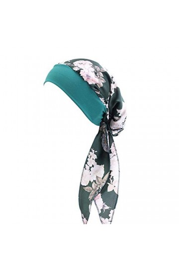 Asudaro Bonnet Chimio, Femmes Élégant Turban Bandeau Élastique Bandana Foulard Wrap Chapeau Musulman Hijab Coiffure Écharpe C