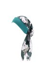 Asudaro Bonnet Chimio, Femmes Élégant Turban Bandeau Élastique Bandana Foulard Wrap Chapeau Musulman Hijab Coiffure Écharpe C