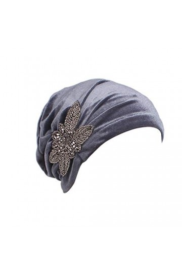Amorar Femmes Turban Bandana Bonnet Musulman Foulards Tête Headwrap Beanie Bandeau Chemo Cancer Bonnet Élastique Coiffe pour 