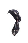 Asudaro Bonnet Chimio, Femmes Élégant Turban Bandeau Élastique Bandana Foulard Wrap Chapeau Musulman Hijab Coiffure Écharpe C