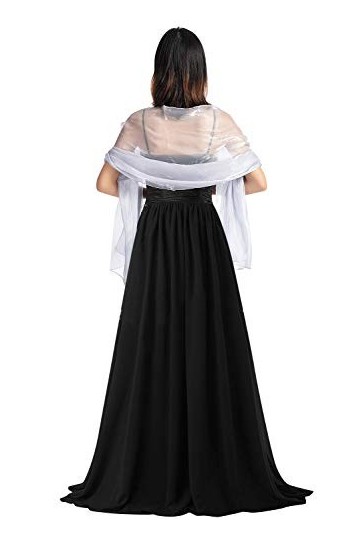 YAOMEI Femme Echarpe Châles Foulards Satin, Été Etoles écharpe Fichus de tête Les mariages Mariée Bridemaids Tenue de soirée 