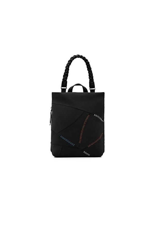 Desigual, BACK_ELECTRA NERANO 3.0 2000 BLACK Femme, Noir, Taille unique