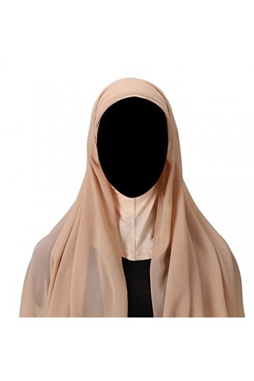 iSpchen Foulards De Tête Femme,Turban En Mousseline De Soie Fichus Confortable Enveloppement De TêTe Mode Châles De Protectio