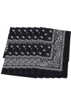 Bandanas paisley Lot De 12PCS Fichu Mouchoir Unisexe,Bandeau de Cheveux,Echarpe de Cou,Décoration Rétro Style Multicolore&Mêm