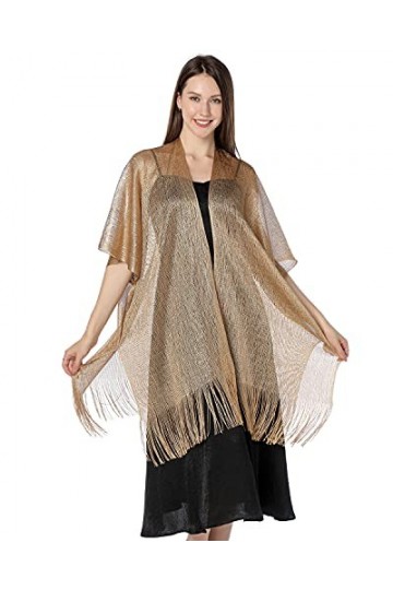 YAOMEI Femme Echarpe Châles Foulards, Dentelle creuse Été Etoles écharpe Fichus de tête Les mariages Mariée Bridemaids Tenue 