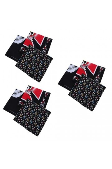 NOLITOY Bandana Tête De Mort Bandana Crâne DHalloween Mouchoir DExtérieur Foulard En Coton Casquette De Sport Tête Fantôme 