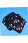VALICLUD 12 Pièces Bandana Bandeaux Pour Les Femmes Hijab Tête Serviettes Wrap Pour Les Femmes Crâne Pirate Bandana Pirate Mo