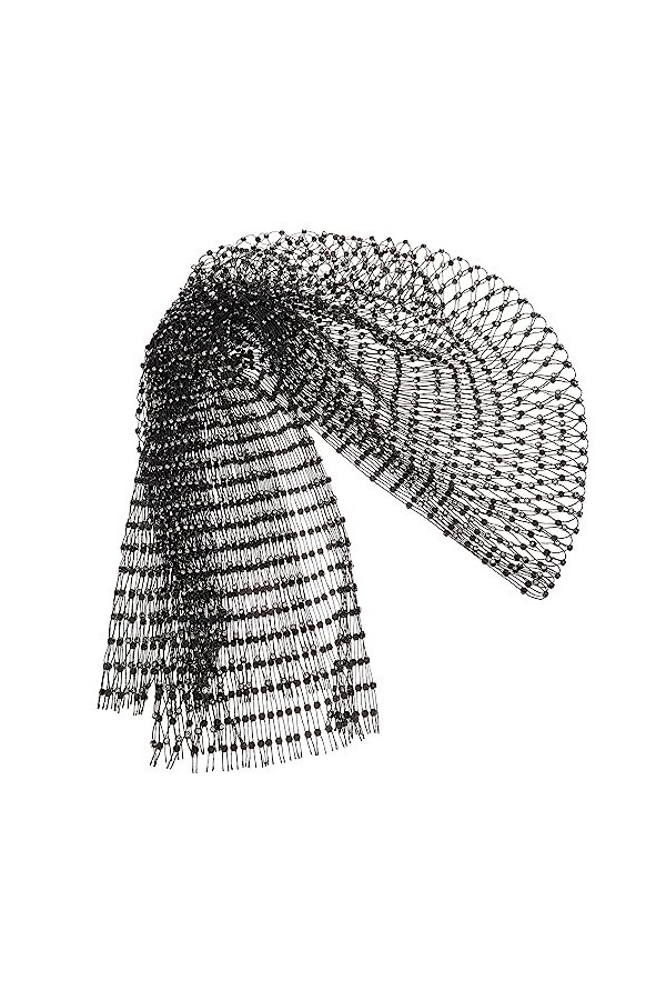 minkissy Casque Bandanas Pour Cheveux Maille Tête Écharpe Bandana Écharpe Femmes Tête Écharpe Décoratif Maille Casque Bandana