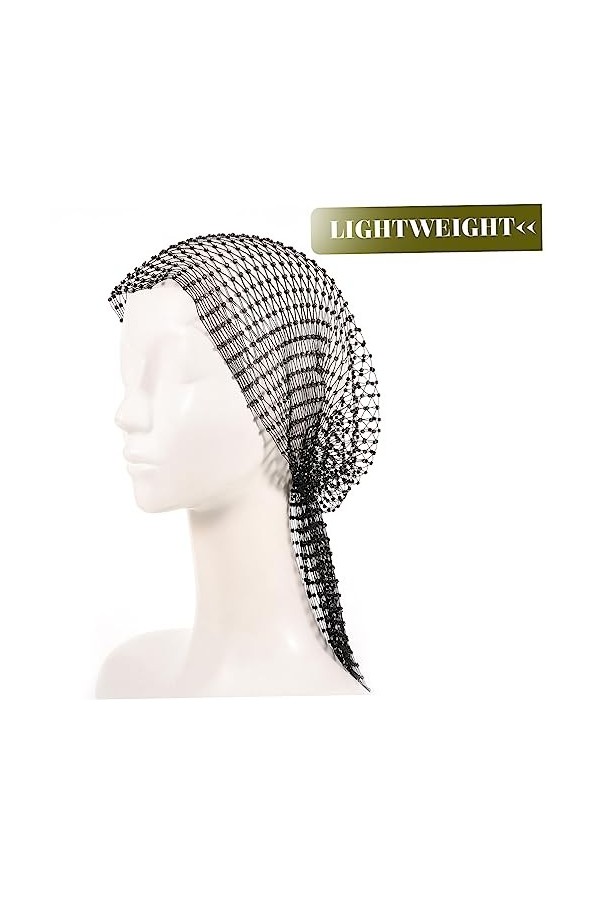 Beaupretty Filet De Pêche 95% Polyester Couvre-Chef Flash Forage Capot De Femmes Mèches De Cheveux Délicates Miss Foulard Pou