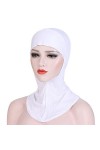 TININNA Turban en coton pour femme musulmane, hijab, couverture complète, couvre-chef